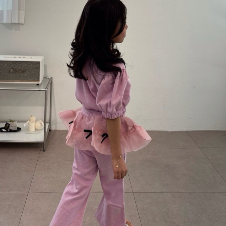 Bobo j - Korean Children Fashion - #minifashionista - Jennie Spring Bootcut Pants - 2