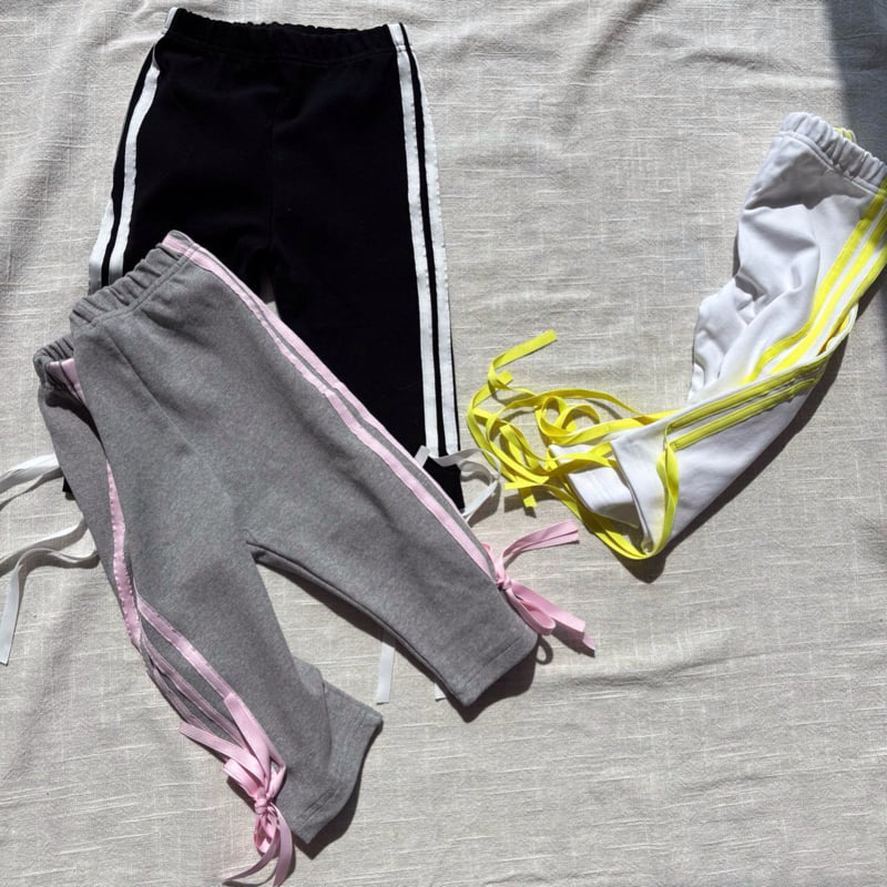 Bobo j - Korean Children Fashion - #prettylittlegirls - Four Line Leggings - 12