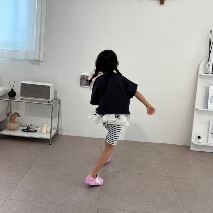 Bobo j - Korean Children Fashion - #prettylittlegirls - I Love Ribbon Tee - 10