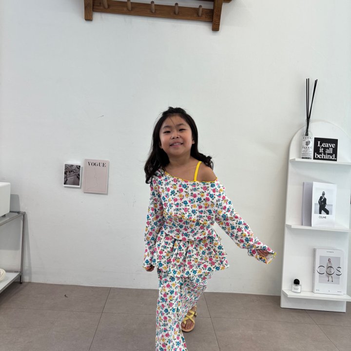 Bobo j - Korean Children Fashion - #stylishchildhood - Flower Cancan Pants - 6