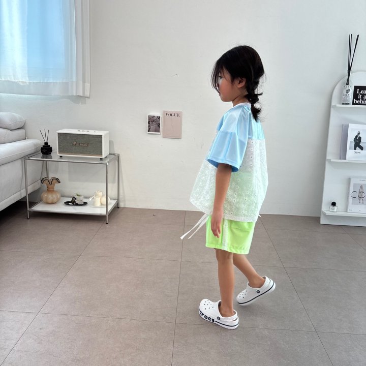 Bobo j - Korean Children Fashion - #stylishchildhood - Shiny Short Pants