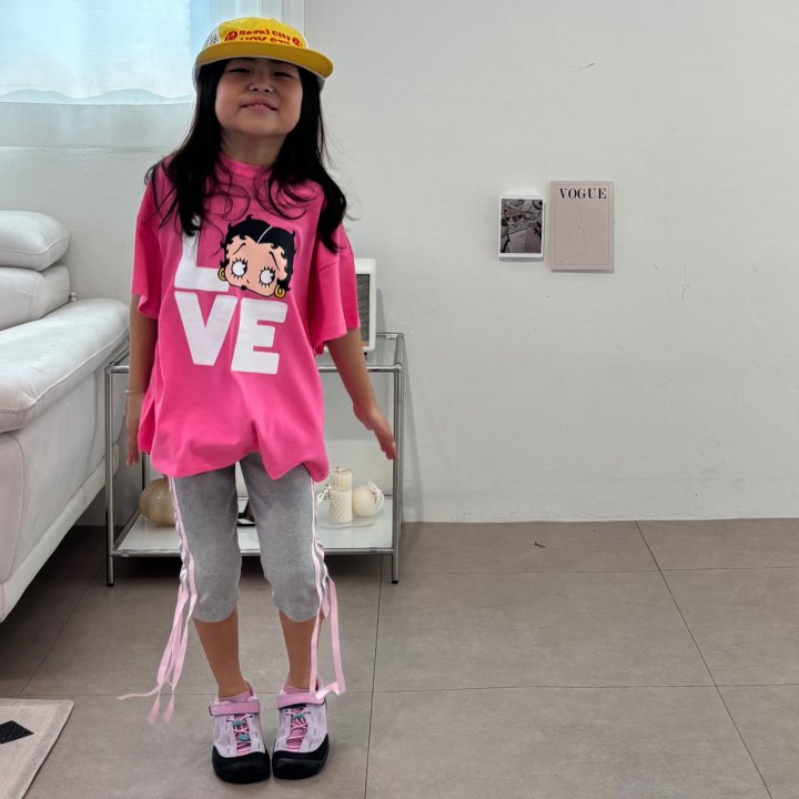 Bobo j - Korean Children Fashion - #todddlerfashion - Love Betty Tee - 6