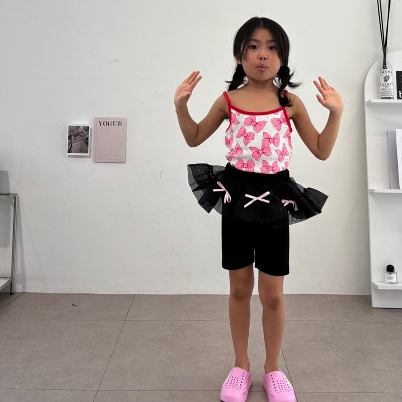 Bobo j - Korean Children Fashion - #todddlerfashion - Sleeveless Tee Set - 7