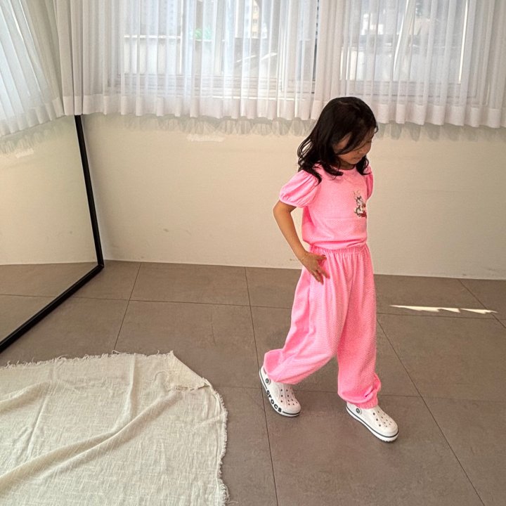 Bobo j - Korean Children Fashion - #todddlerfashion - Check Jogger Pants - 4