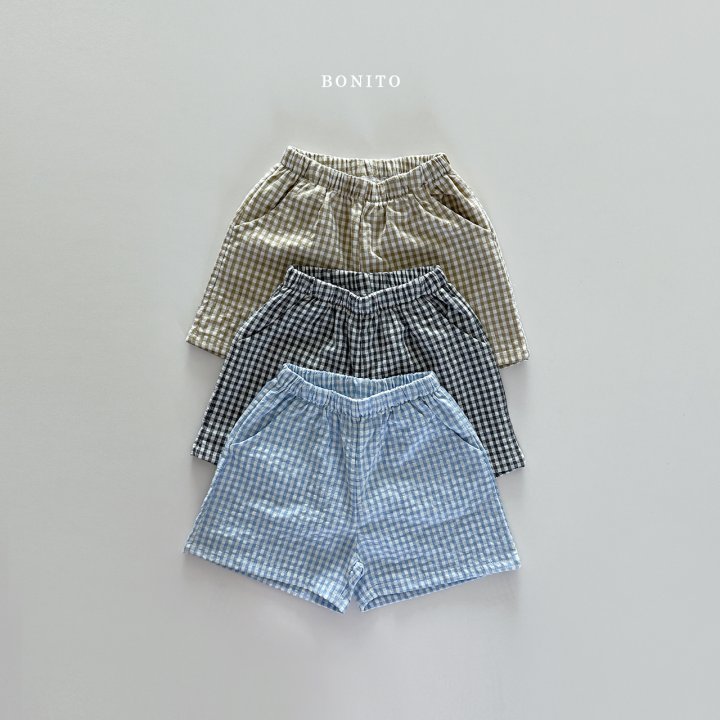 Bonito - Korean Baby Fashion - #babygirlfashion - Check Zip-up Set - 4