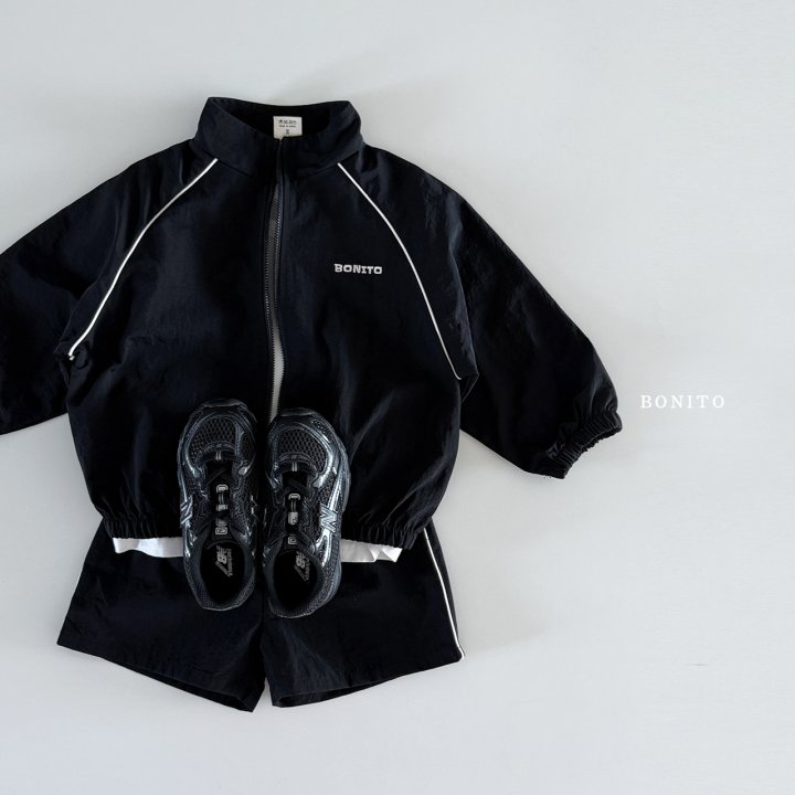 Bonito - Korean Baby Fashion - #babyoutfit - Rustling Zip-up Set - 7