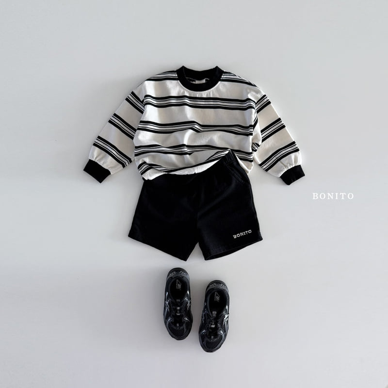 Bonito - Korean Baby Fashion - #onlinebabyboutique - Stripe Top Bottom Set - 11