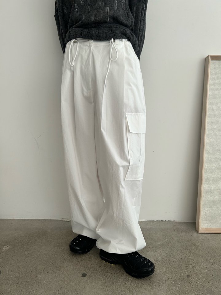 Buckle - Korean Women Fashion - #womensfashion - Woody Wide Cargo Pants - 4