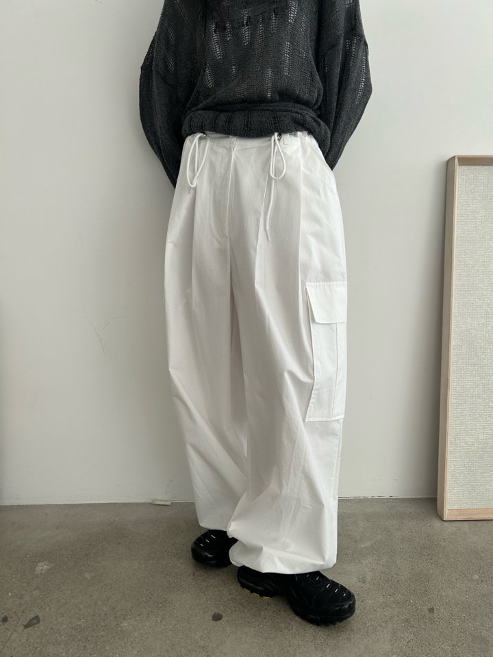 Buckle - Korean Women Fashion - #momslook - Woody Wide Cargo Pants - 6
