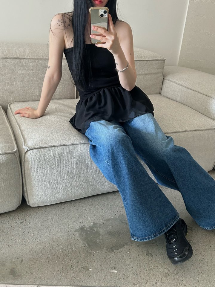 Buckle - Korean Women Fashion - #momslook - Bunny Cancan Top - 5