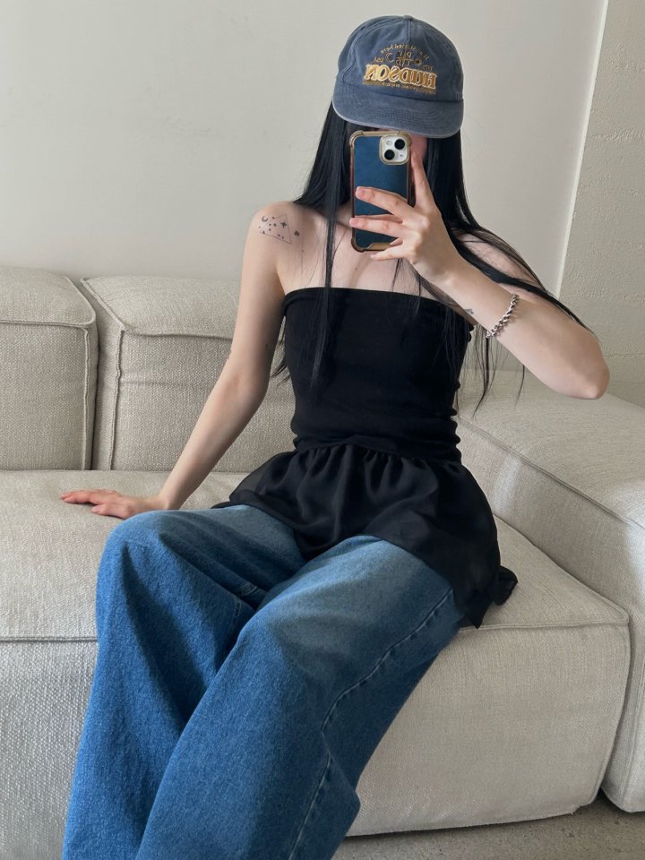 Buckle - Korean Women Fashion - #momslook - Bunny Cancan Top - 7