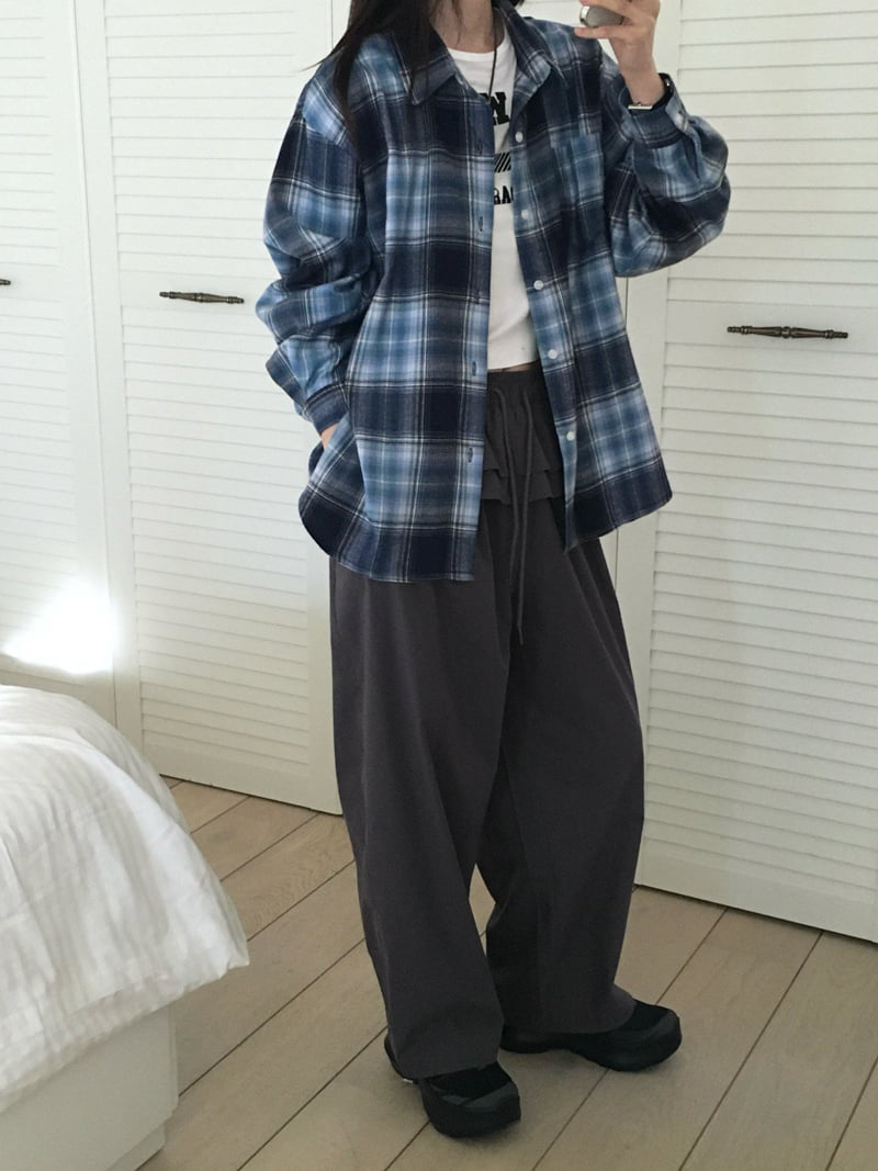 Buckle - Korean Women Fashion - #momslook - From Check Shirt - 11