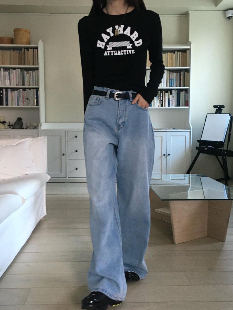 Buckle - Korean Women Fashion - #vintagekidsstyle - Hayward Tee - 4