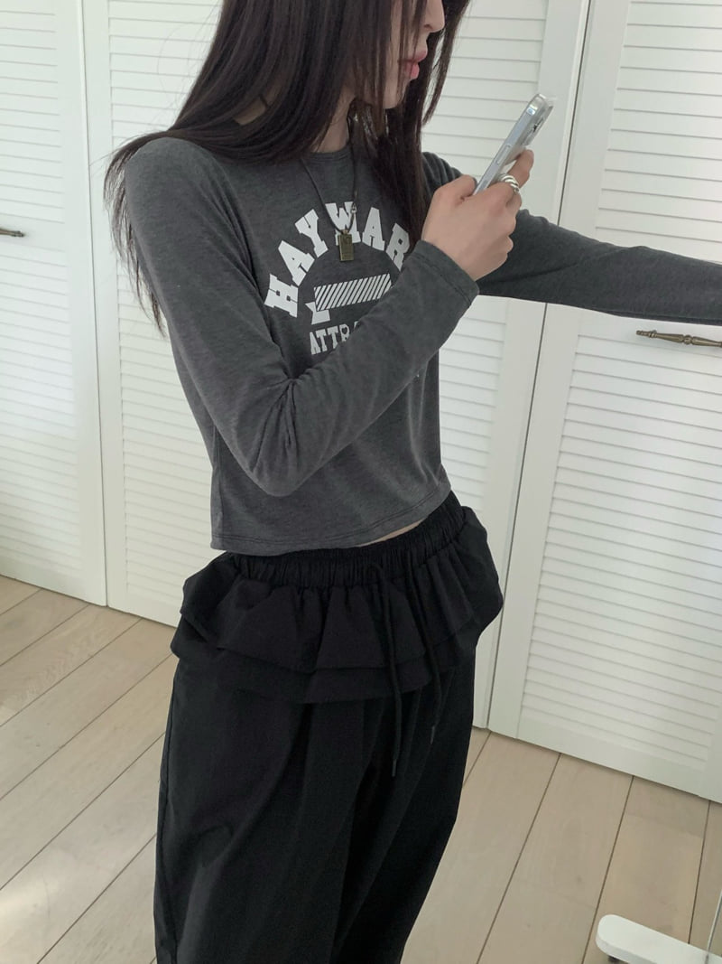 Buckle - Korean Women Fashion - #shopsmall - Hayward Tee - 7