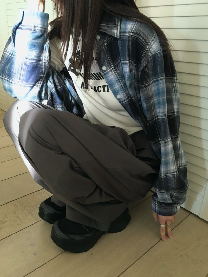 Buckle - Korean Women Fashion - #thelittlethings - From Check Shirt - 10