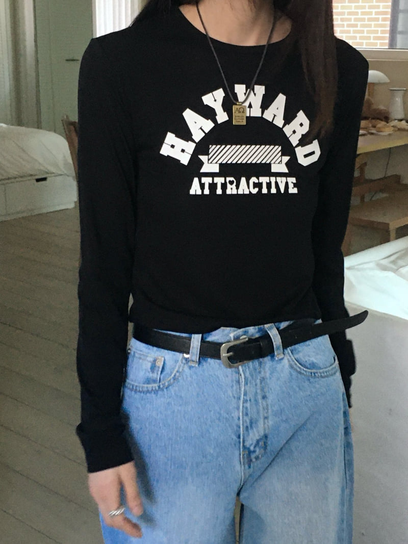 Buckle - Korean Women Fashion - #vintagekidsstyle - Hayward Tee - 3
