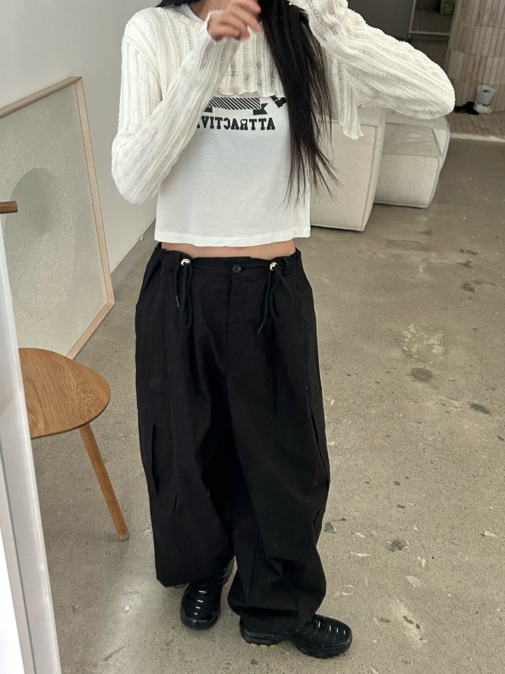 Buckle - Korean Women Fashion - #momslook - Pin Crop Knit - 4