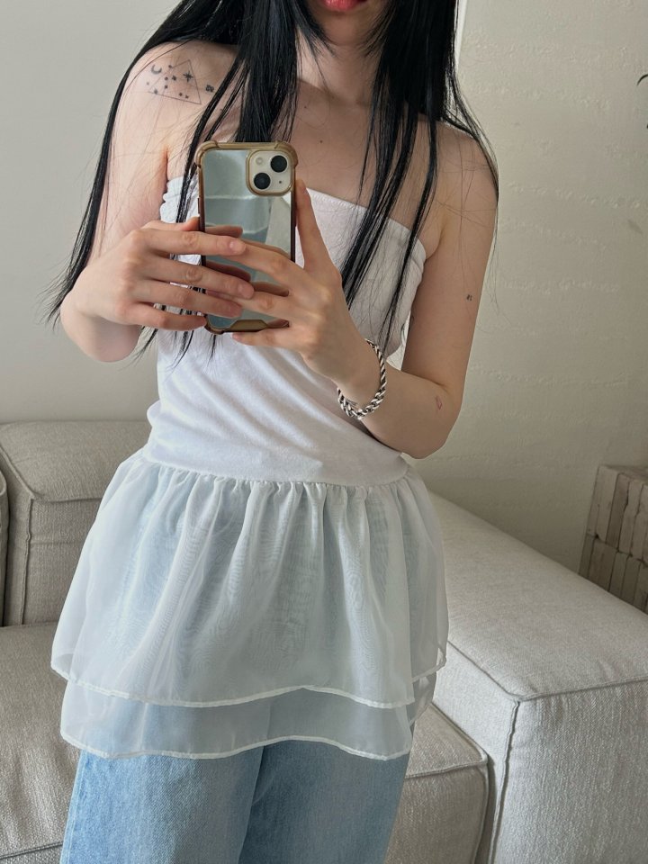 Buckle - Korean Women Fashion - #womensfashion - Bunny Cancan Top - 10