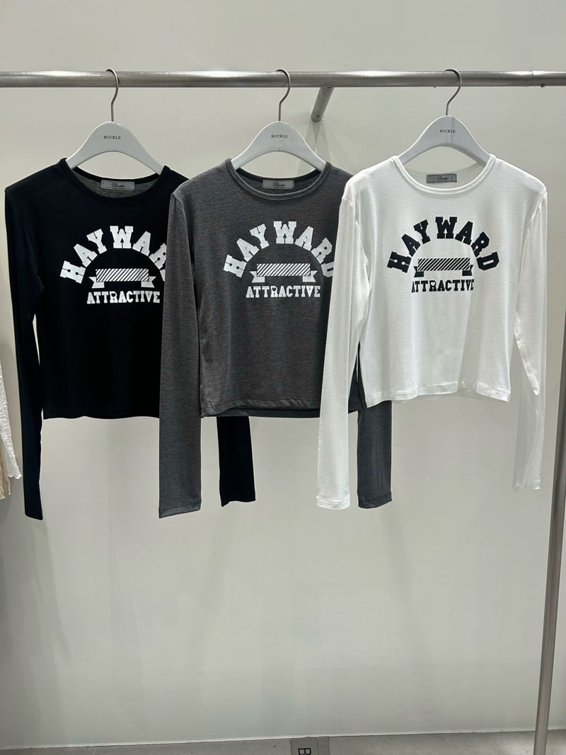 Buckle - Korean Women Fashion - #womensfashion - Hayward Tee