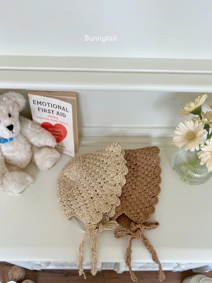 Bunnytail - Korean Baby Fashion - #babyboutiqueclothing - Raffia Bonnet - 8