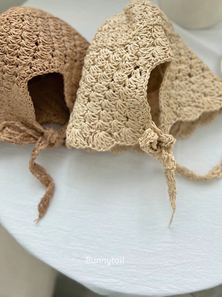 Bunnytail - Korean Baby Fashion - #babyfashion - Raffia Bonnet - 10