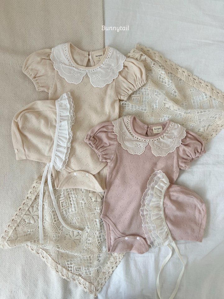 Bunnytail - Korean Baby Fashion - #babyoninstagram - Love Collar Suit - 2