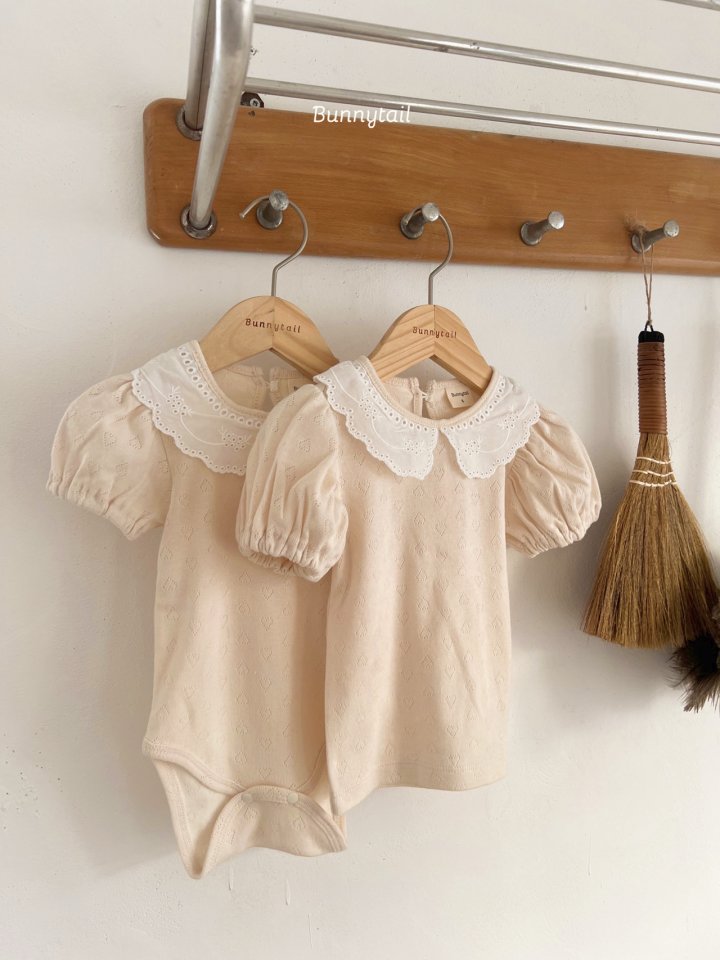 Bunnytail - Korean Baby Fashion - #babyoutfit - Love Collar Suit - 5