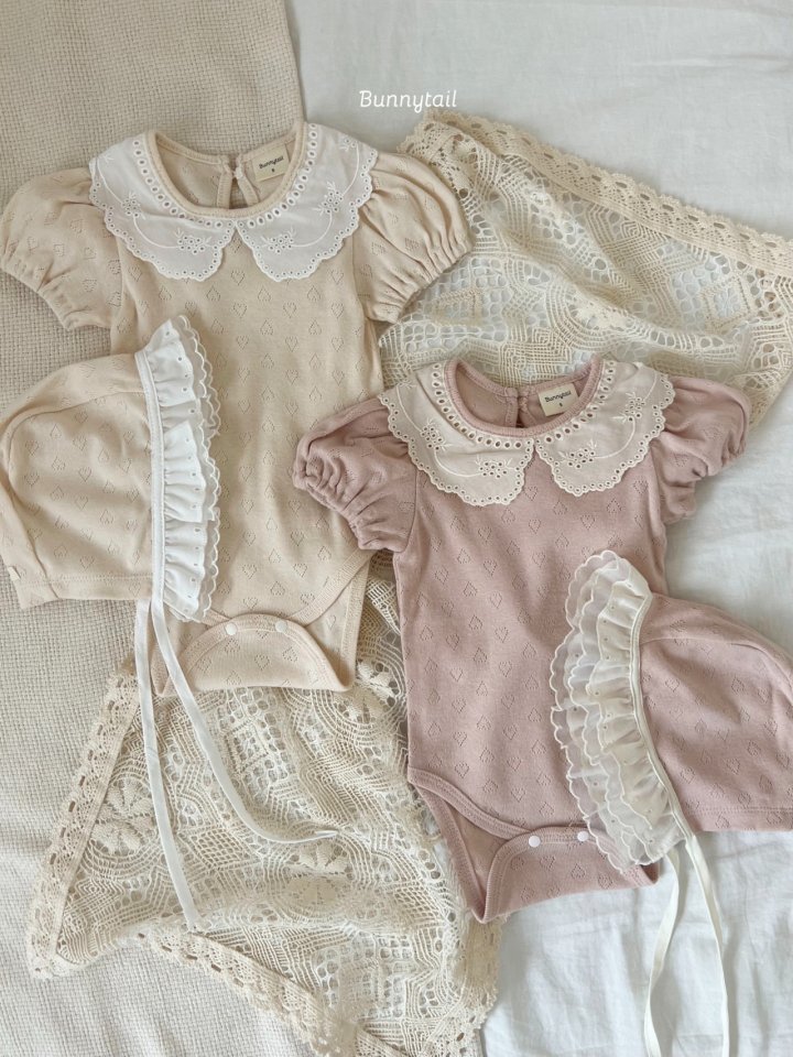 Bunnytail - Korean Baby Fashion - #onlinebabyboutique - Love Collar Suit - 7
