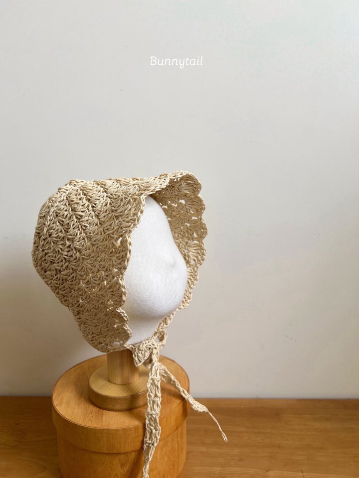 Bunnytail - Korean Baby Fashion - #babywear - Raffia Bonnet - 4