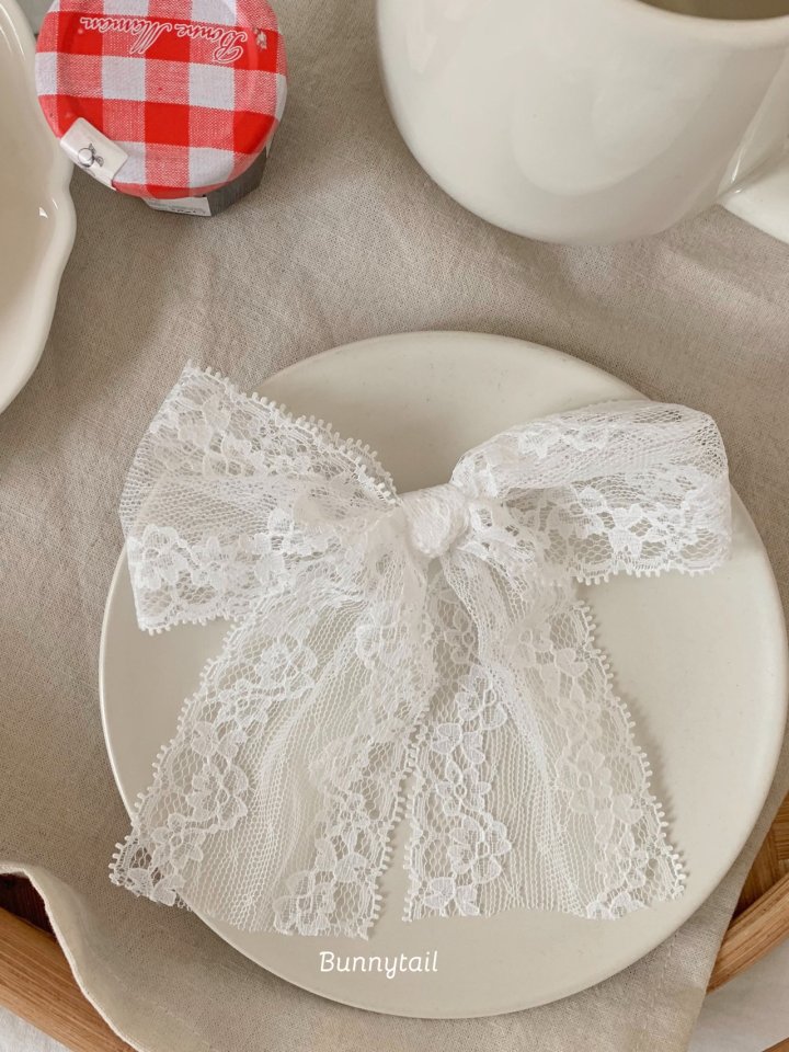 Bunnytail - Korean Children Fashion - #Kfashion4kids - Lace Ribbon Pin - 8