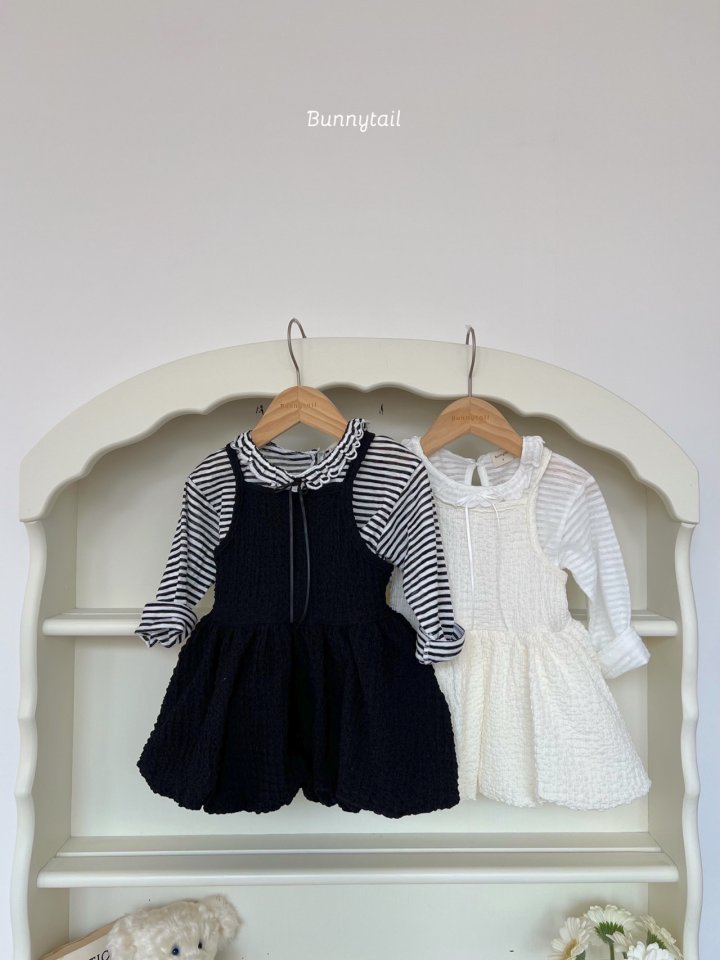 Bunnytail - Korean Children Fashion - #Kfashion4kids - Pong Pong Balloon One-piece - 6