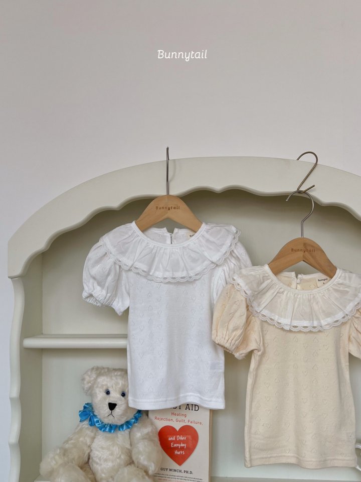 Bunnytail - Korean Children Fashion - #childrensboutique - Petit Frill Tee - 8