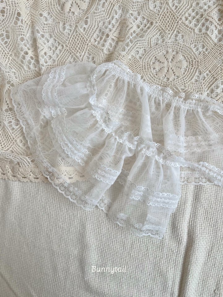 Bunnytail - Korean Children Fashion - #childrensboutique - Lace Wrap Skirt - 6