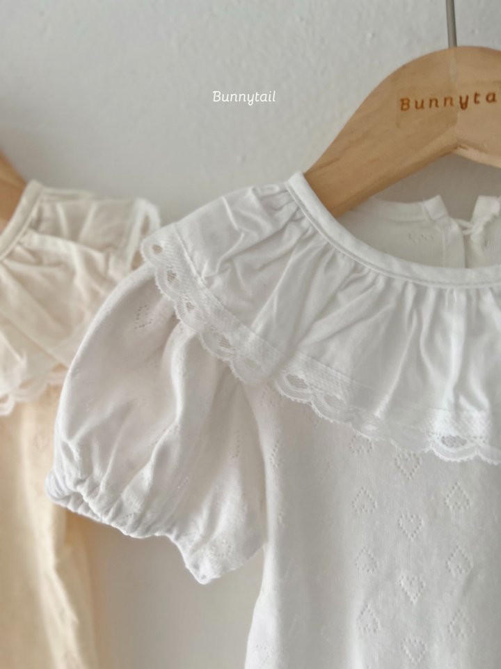 Bunnytail - Korean Children Fashion - #designkidswear - Petit Frill Tee - 9