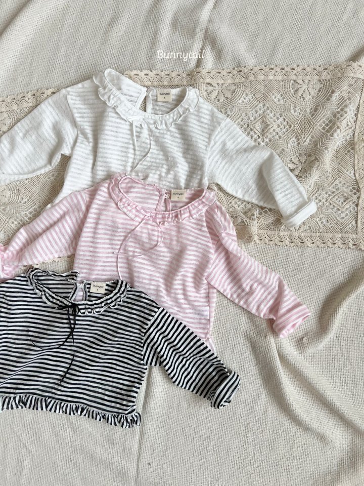 Bunnytail - Korean Children Fashion - #fashionkids - Kiki Frill Tee - 3