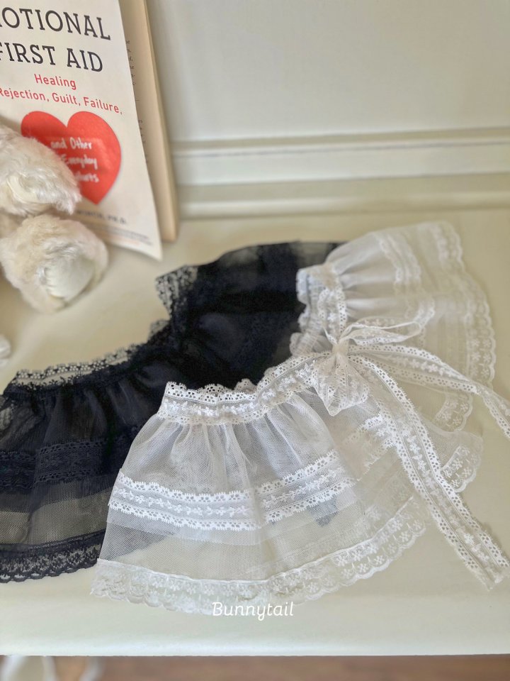 Bunnytail - Korean Children Fashion - #fashionkids - Lace Wrap Skirt - 9