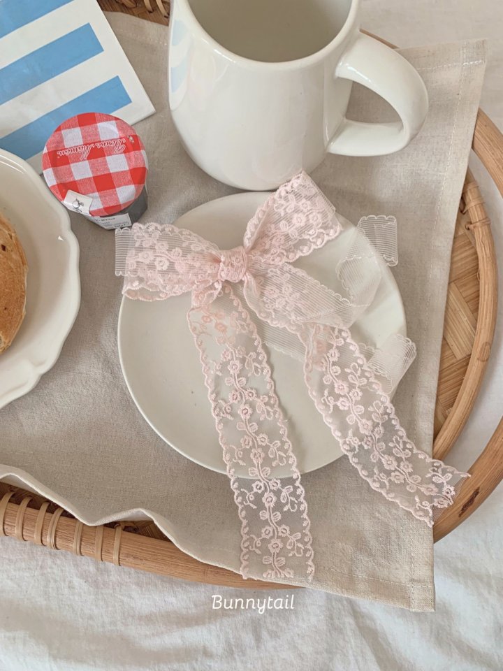 Bunnytail - Korean Children Fashion - #fashionkids - Cherry Blossoms Ribbon Pin - 6