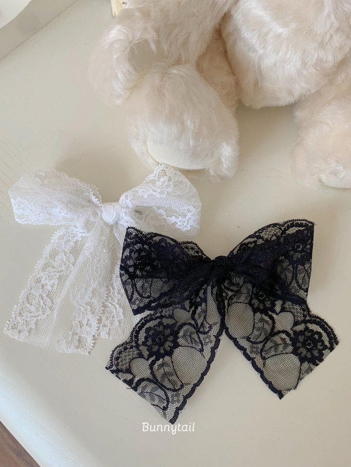Bunnytail - Korean Children Fashion - #kidsstore - Lace Ribbon Pin - 6