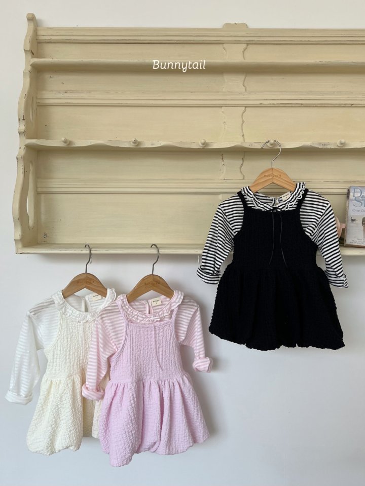 Bunnytail - Korean Children Fashion - #kidzfashiontrend - Pong Pong Balloon One-piece - 5