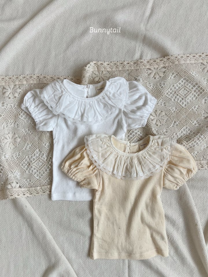 Bunnytail - Korean Children Fashion - #magicofchildhood - Petit Frill Tee