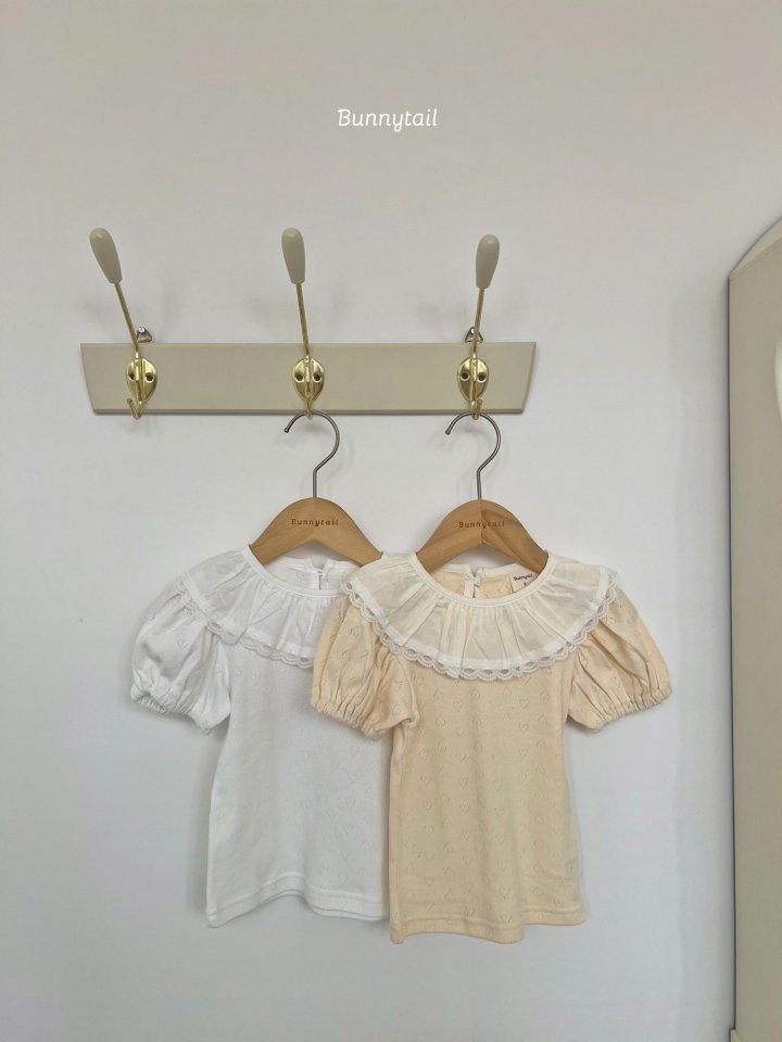 Bunnytail - Korean Children Fashion - #minifashionista - Petit Frill Tee - 2