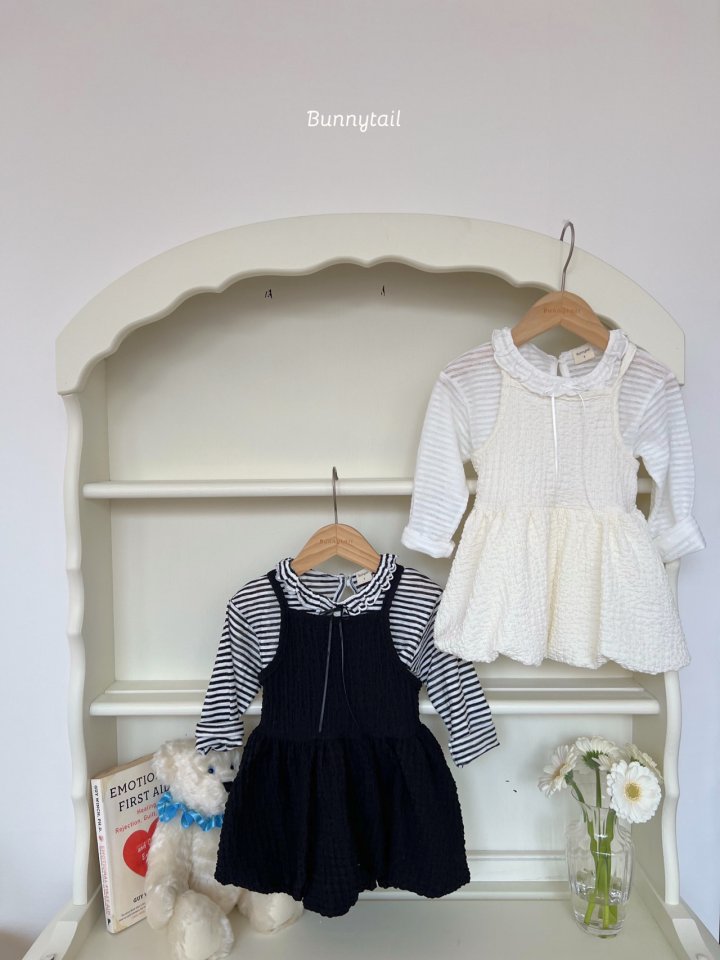 Bunnytail - Korean Children Fashion - #prettylittlegirls - Pong Pong Balloon One-piece - 10