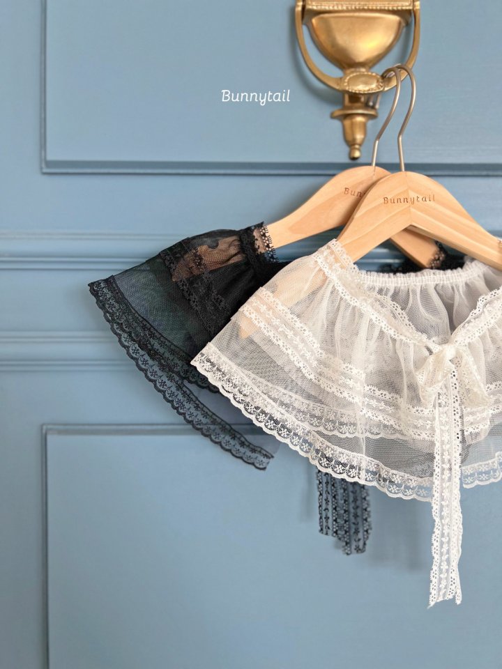 Bunnytail - Korean Children Fashion - #prettylittlegirls - Lace Wrap Skirt