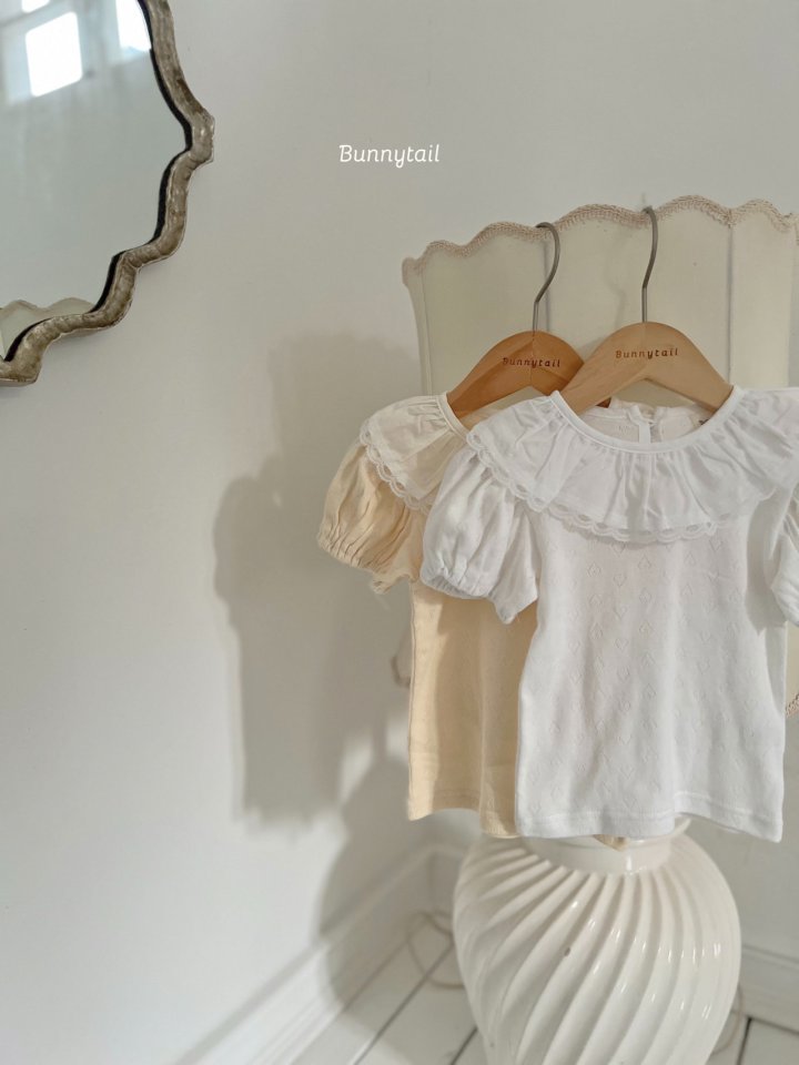 Bunnytail - Korean Children Fashion - #prettylittlegirls - Petit Frill Tee - 4