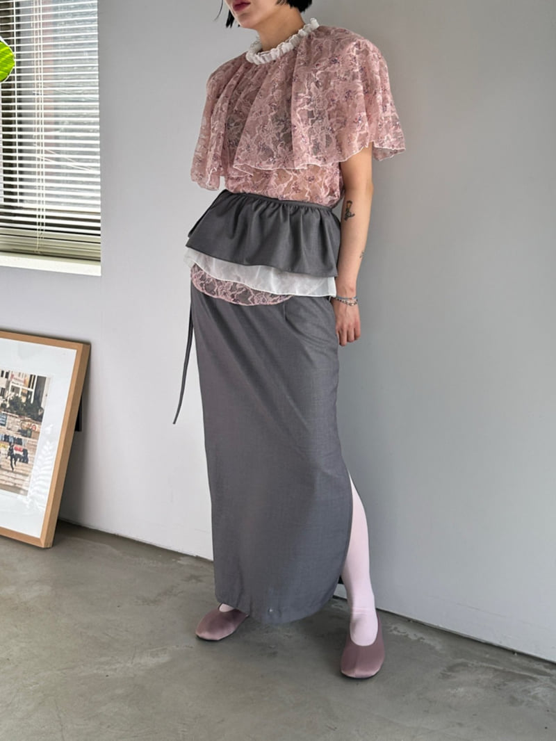Chavi - Korean Women Fashion - #restrostyle - Quing Skirt - 3