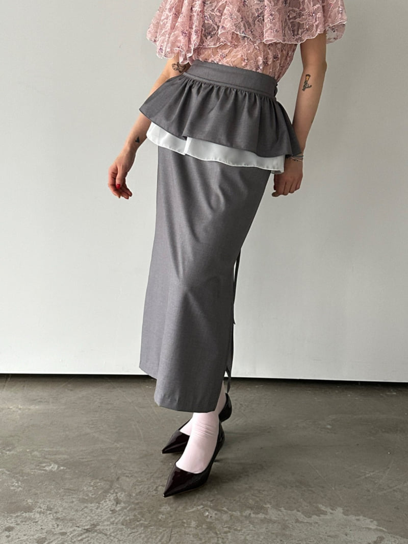 Chavi - Korean Women Fashion - #restrostyle - Quing Skirt - 4