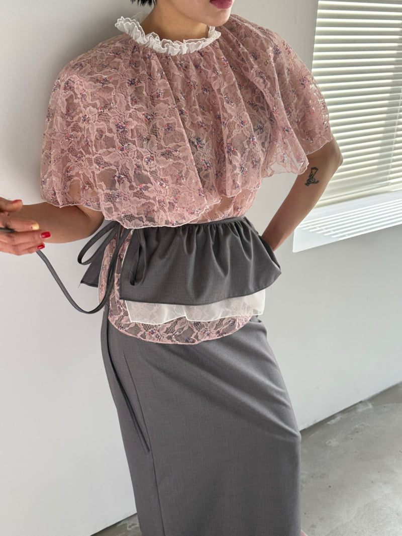 Chavi - Korean Women Fashion - #shopsmall - Flower Blouse - 8