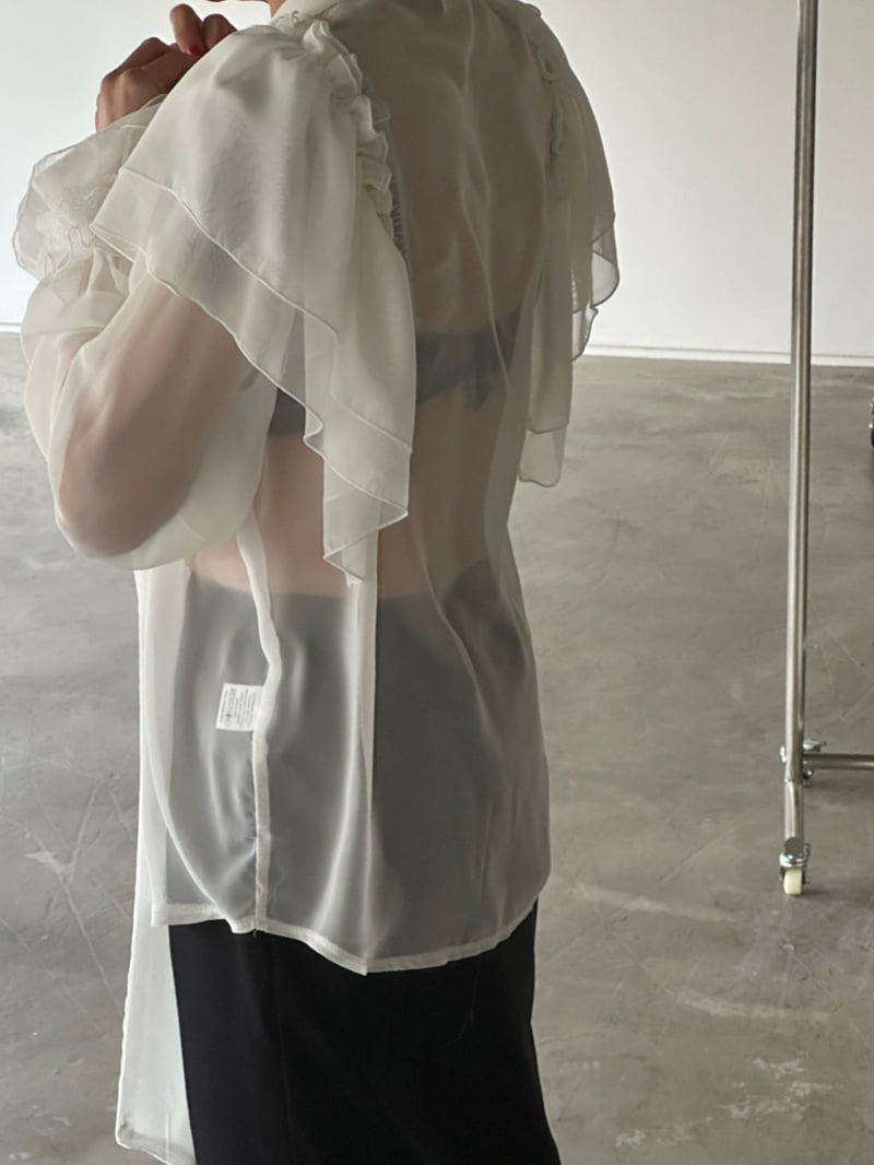 Chavi - Korean Women Fashion - #thelittlethings - Queen Chiffon Blouse - 9