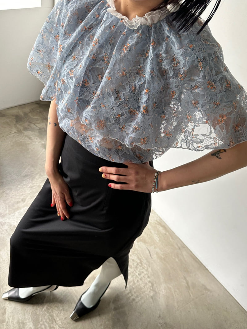 Chavi - Korean Women Fashion - #vintageinspired - Flower Blouse - 3