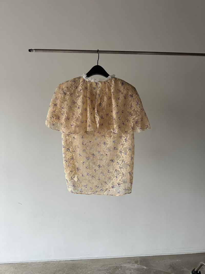 Chavi - Korean Women Fashion - #womensfashion - Flower Blouse - 12